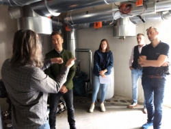 Wärme-Übergabestation Technikraum