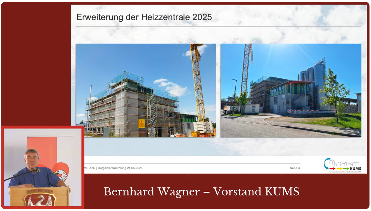Update KUMS-Ausbau | Bürgerversammlung 2025